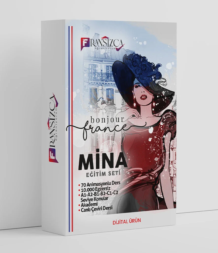 Fransızca Mina Eğitim Kapağı